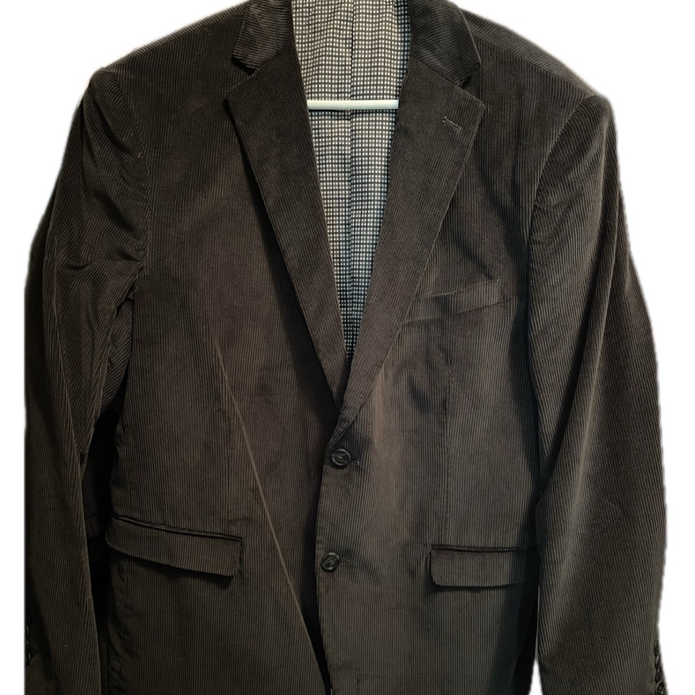 Saddlebred Dark Brown Corduroy Blazer